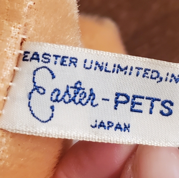 Vintage Plush Rabbit, Easter-PETS - Picture 8 of 9